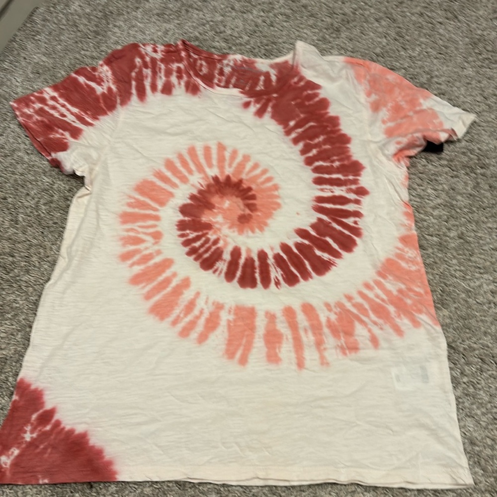 tie dye lucky brand shirt